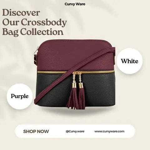 Curvy Ware 2025 Multi Colour Cross Body Bag For Women