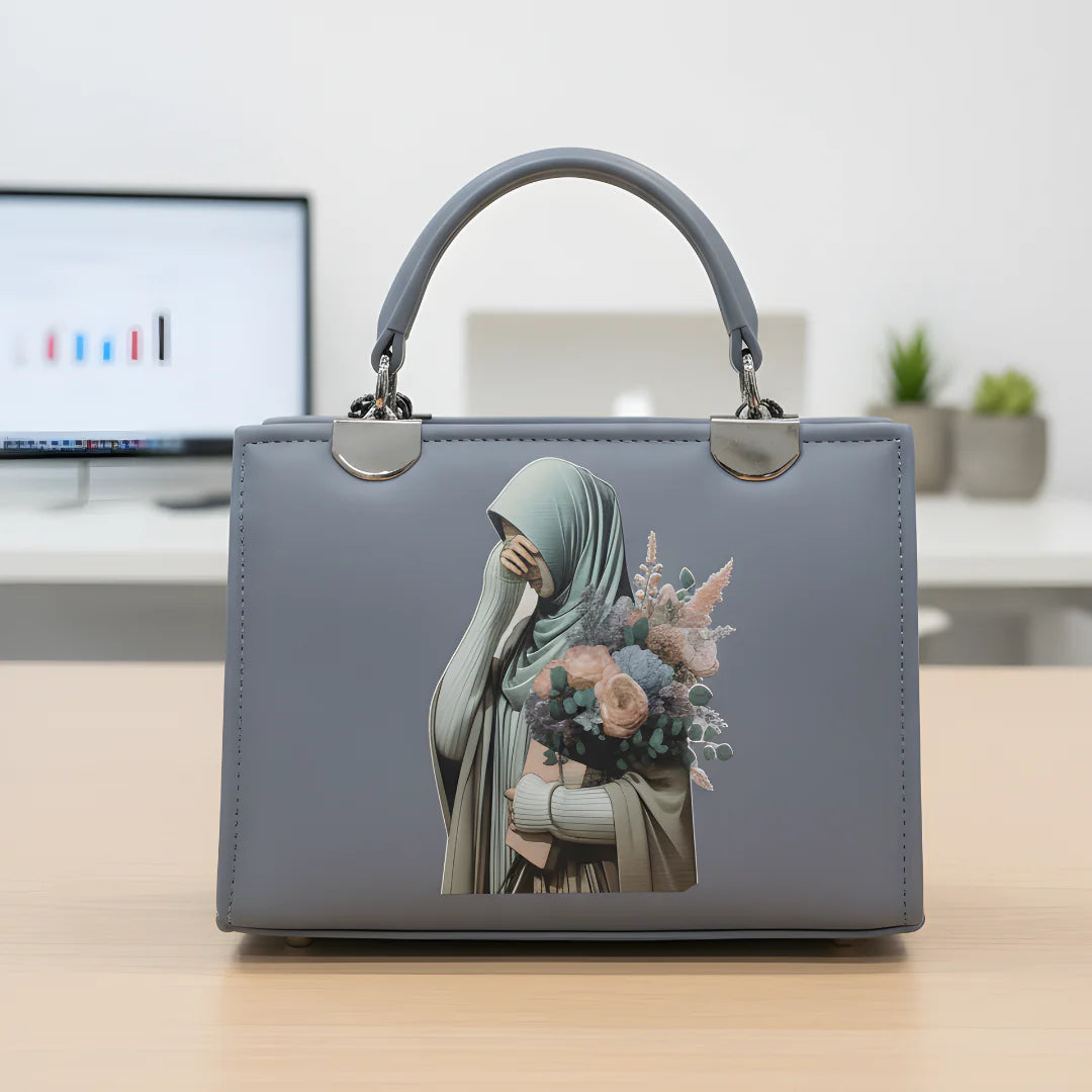HANDLE HIJABI HAND BAG FOR WOMEN BY CURVY WARE