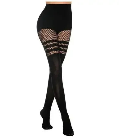 Sexy Hollow Pantyhose Suspenders Fishnet Stockings Nightclub Tights Dance Sexy Pantyhose Women Tights Women