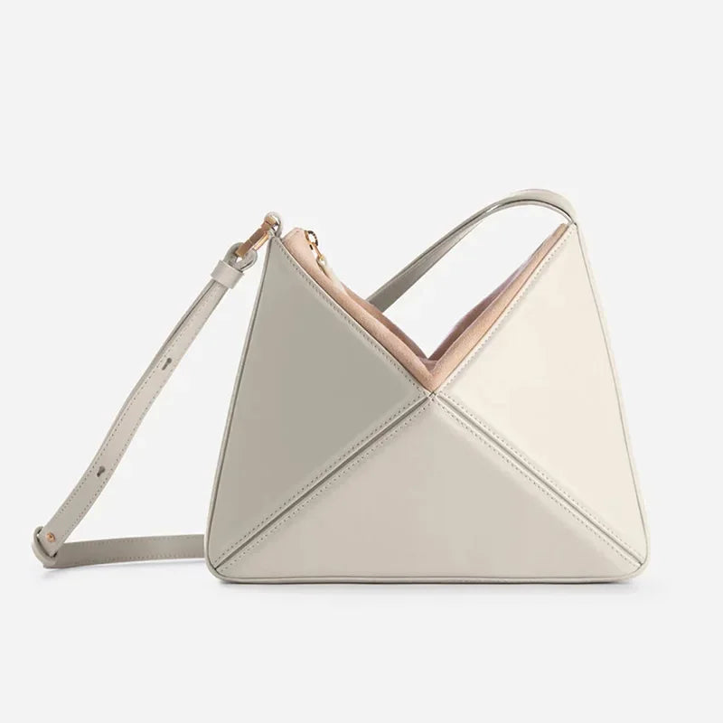 Women's Luxury Crossbody Bag Fashion Brand Handbags for 2024 Turkey Stereoscopic Designer Bags Colorful Triangle Patchwork
