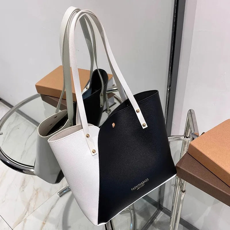 Versatile Mommy Shopping Bags 2024 Fashionable Tote  for Women   for Girls-for Foreign Trade