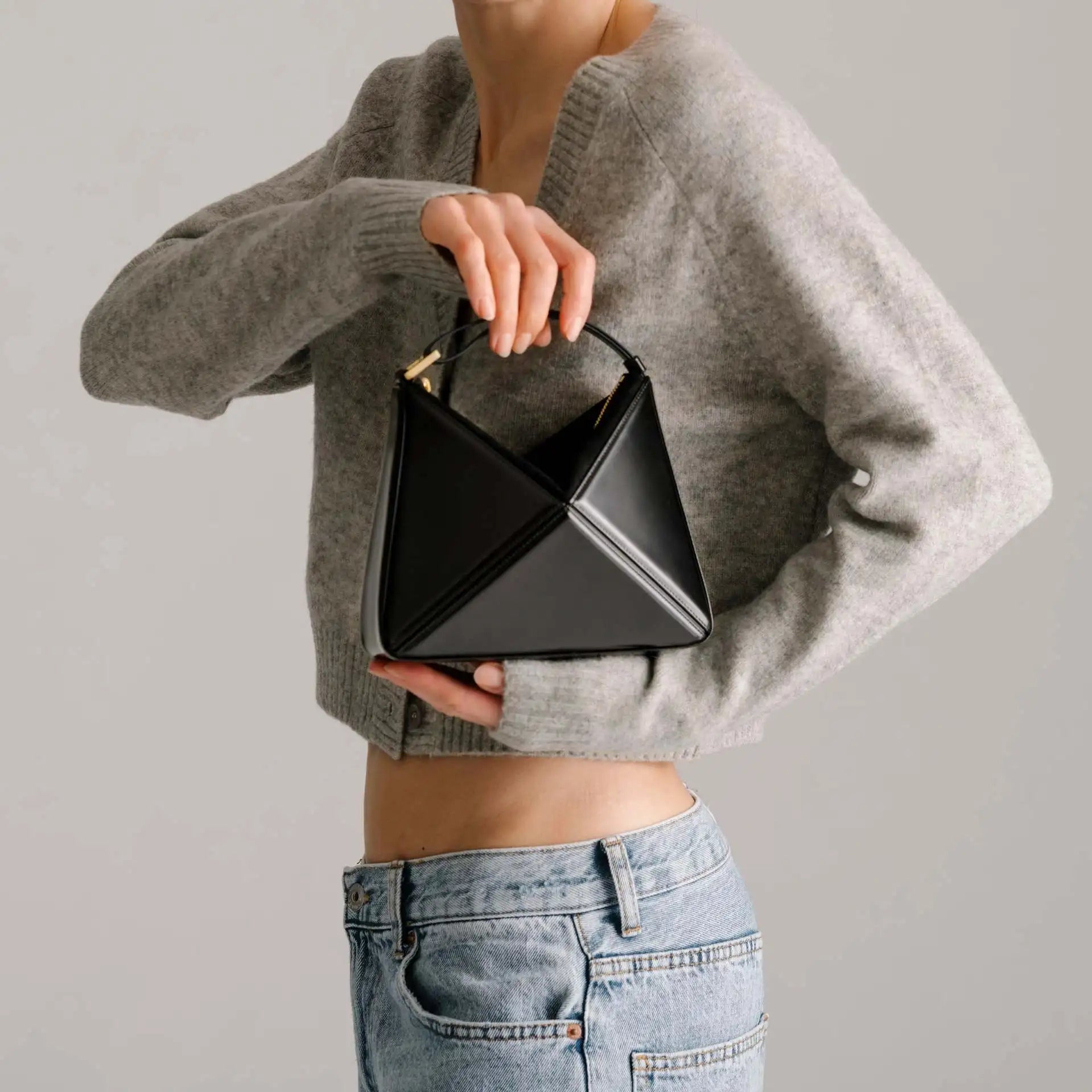 Women's Luxury Crossbody Bag Fashion Brand Handbags for 2024 Turkey Stereoscopic Designer Bags Colorful Triangle Patchwork