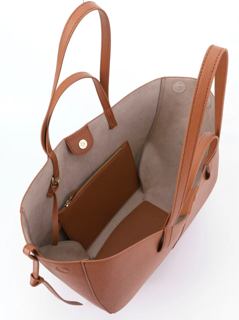 Polene Cyme Bag – 2 Piece Set (Handbag + Pouch) | Premium Luxury Tote for Women