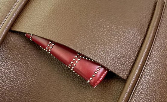 Elegant 2 Piece Tote Bag with Scarf Accent Curvy Ware-CR-049