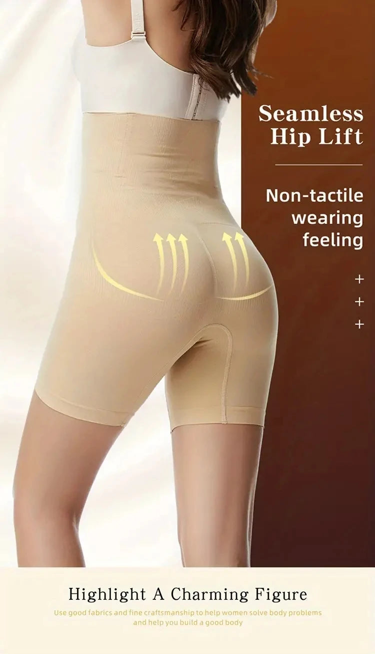Hot High Waist Shaping Control Panties Boyshort Tummy Control Butt Lifting Slim Shorts Women's Underwear Shapewear Body Shaper